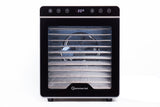 Sommertal Dörrautomat Silence 800 | 12 Edelstahl-Einschübe, 800 Watt, 30–85°C, 24h Timer