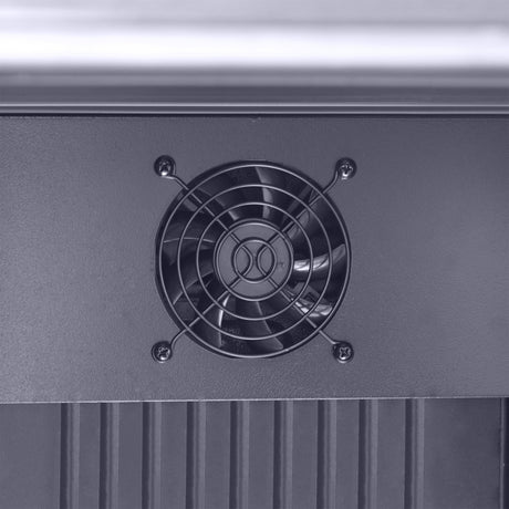 WK 50 Weinkühlschrank – 15 Flaschen, 5–20 °C einstellbar, abschließbar, LED-Beleuchtung, Glastür, Touchscreen, 4 Holz-Einlegeböden, leise
