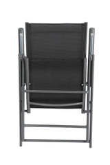 Gartenstuhl Aruba, Klappbar mit robustem Metallgestell