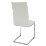 ALBATROS Freischwinger Designerstuhl LUGANO | 4er Set | Schwarz, Grau | Stoff Bezug