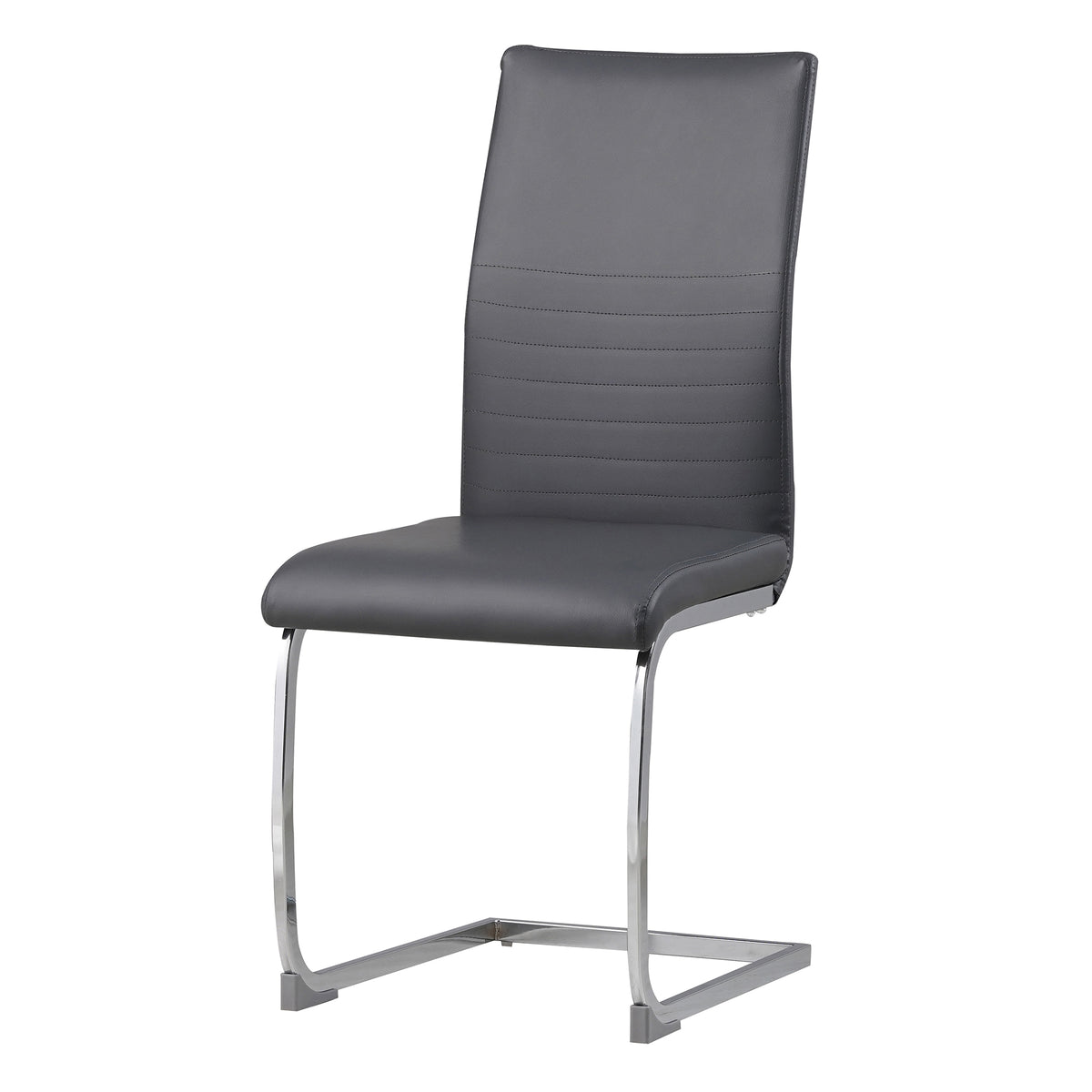 ALBATROS Freischwinger Designerstuhl BURANO | 4er Set | Schwarz, Grau, Beige, Braun, Weiß | Kunstleder Bezug