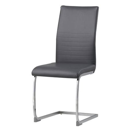 ALBATROS Freischwinger Designerstuhl BURANO | 4er Set | Schwarz, Grau, Beige, Braun, Weiß | Kunstleder Bezug