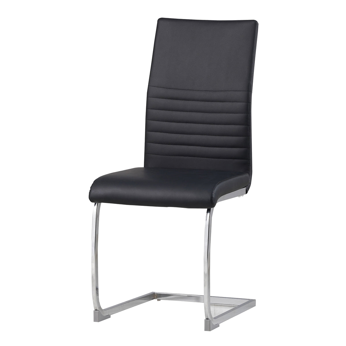 ALBATROS Freischwinger Designerstuhl BURANO | 4er Set | Schwarz, Grau, Beige, Braun, Weiß | Kunstleder Bezug
