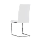 ALBATROS Freischwinger Designerstuhl BURANO | 4er Set | Schwarz, Grau, Beige, Braun, Weiß | Kunstleder Bezug