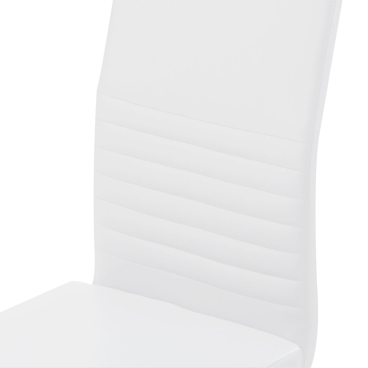 ALBATROS Freischwinger Designerstuhl BURANO | 4er Set | Schwarz, Grau, Beige, Braun, Weiß | Kunstleder Bezug