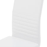 ALBATROS Freischwinger Designerstuhl BURANO | 4er Set | Schwarz, Grau, Beige, Braun, Weiß | Kunstleder Bezug