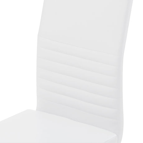ALBATROS Freischwinger Designerstuhl BURANO | 4er Set | Schwarz, Grau, Beige, Braun, Weiß | Kunstleder Bezug