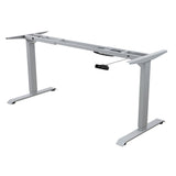 höhenverstellbares Schreibtischgestell LIFT S5 schwarz/weiß/silber, elektrisch