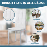 ALBATROS Designer Esszimmerstuhl RIMINI| 4er/6er Set | Schwarz, Grau, Beige, Braun, Rot, Weiß | Kunstleder Bezug
ALBATROS Esszimmer Designerstuhl RIMINI | 4er/6er Set | Schwarz, Grau, Beige, Braun, Rot, Weiß | Kunstleder Bezug